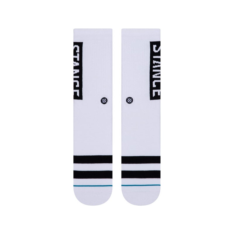 Stance OG Crew Socks (X-Large, White) - Image 2